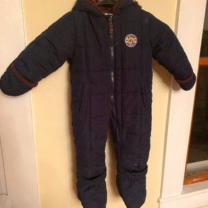 OshKosh Dark Blue Snowsuit Kids - 18 Months